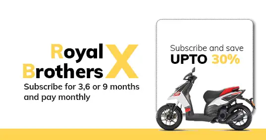 RoyalBrothersX long-term offer